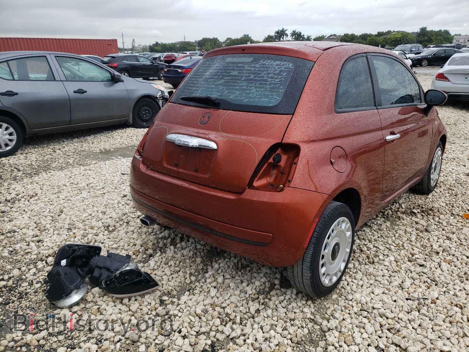2012 FIAT 500 - VIN: 3C3CFFAR8CT352573 - Фото 4