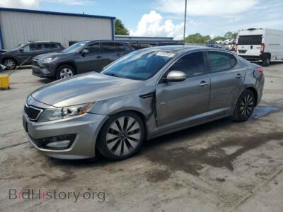 2012 Kia OPTIMA SX, gray — VIN 5XXGR4A62CG007890, Copart