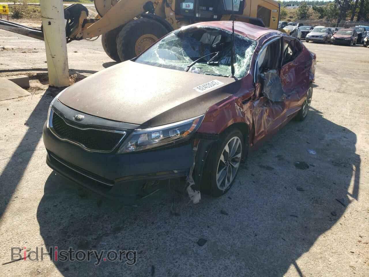 2015 KIA OPTIMA - VIN: 5XXGR4A79FG464855 - Фото 2