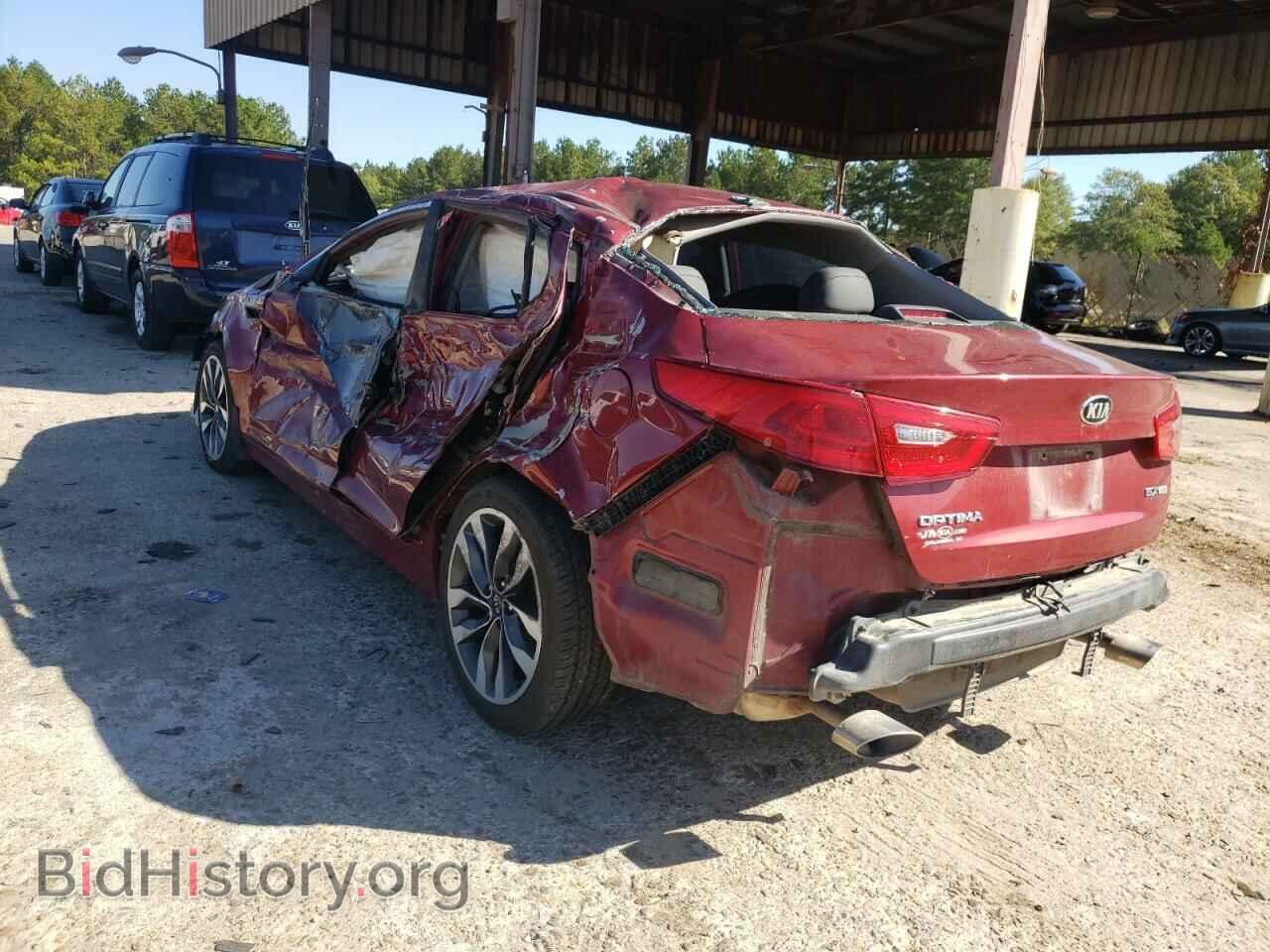 2015 KIA OPTIMA - VIN: 5XXGR4A79FG464855 - Фото 3