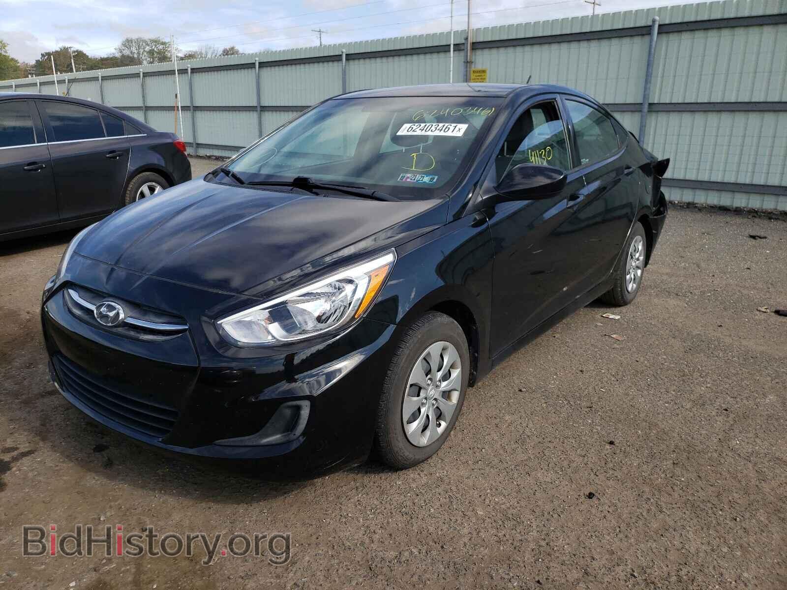 2017 HYUNDAI ACCENT - VIN: KMHCT4AE9HU355349 - Фото 2