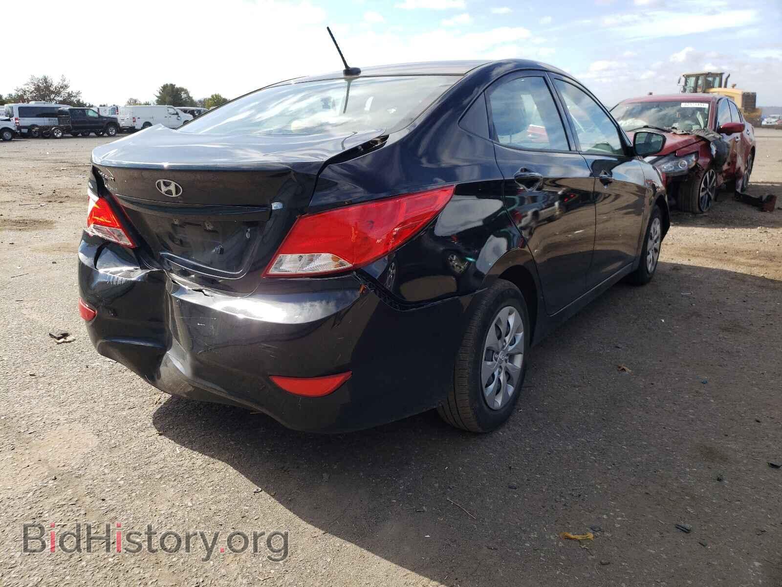 2017 HYUNDAI ACCENT - VIN: KMHCT4AE9HU355349 - Фото 4