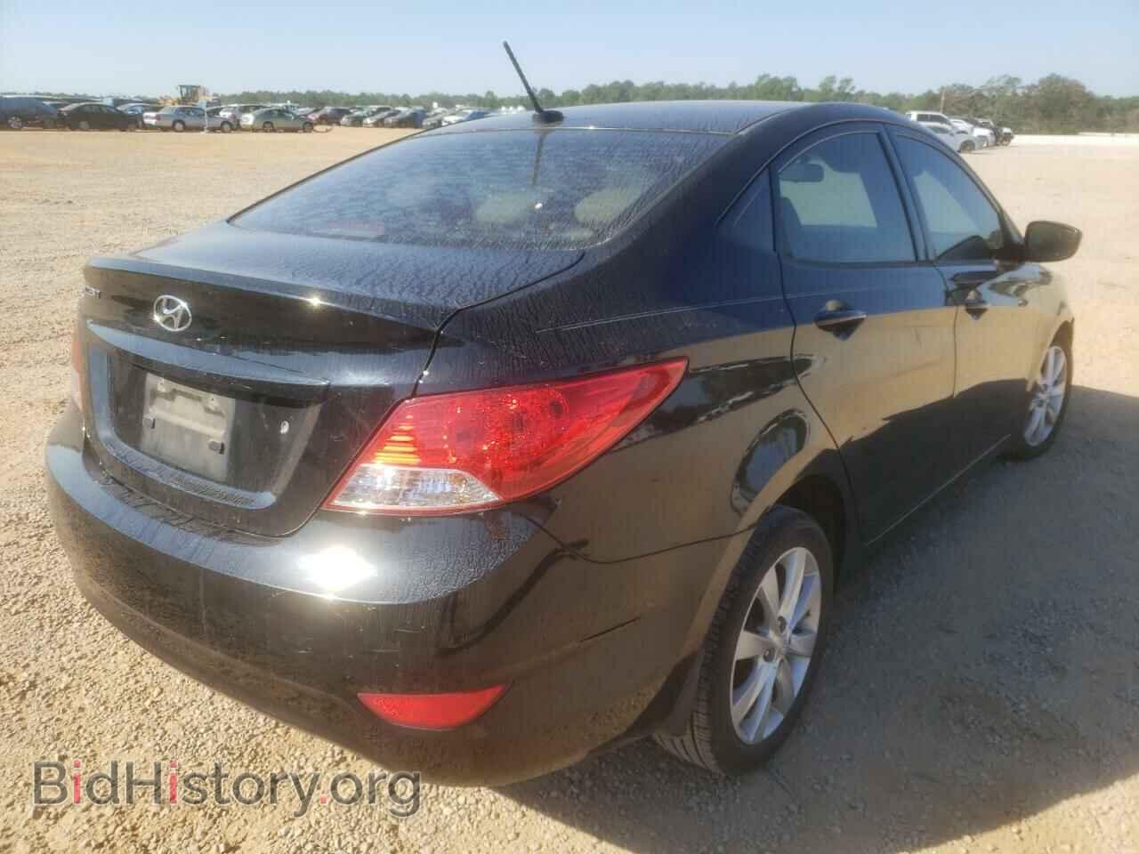 2012 HYUNDAI ACCENT - VIN: KMHCU4AE8CU143516 - Фото 4