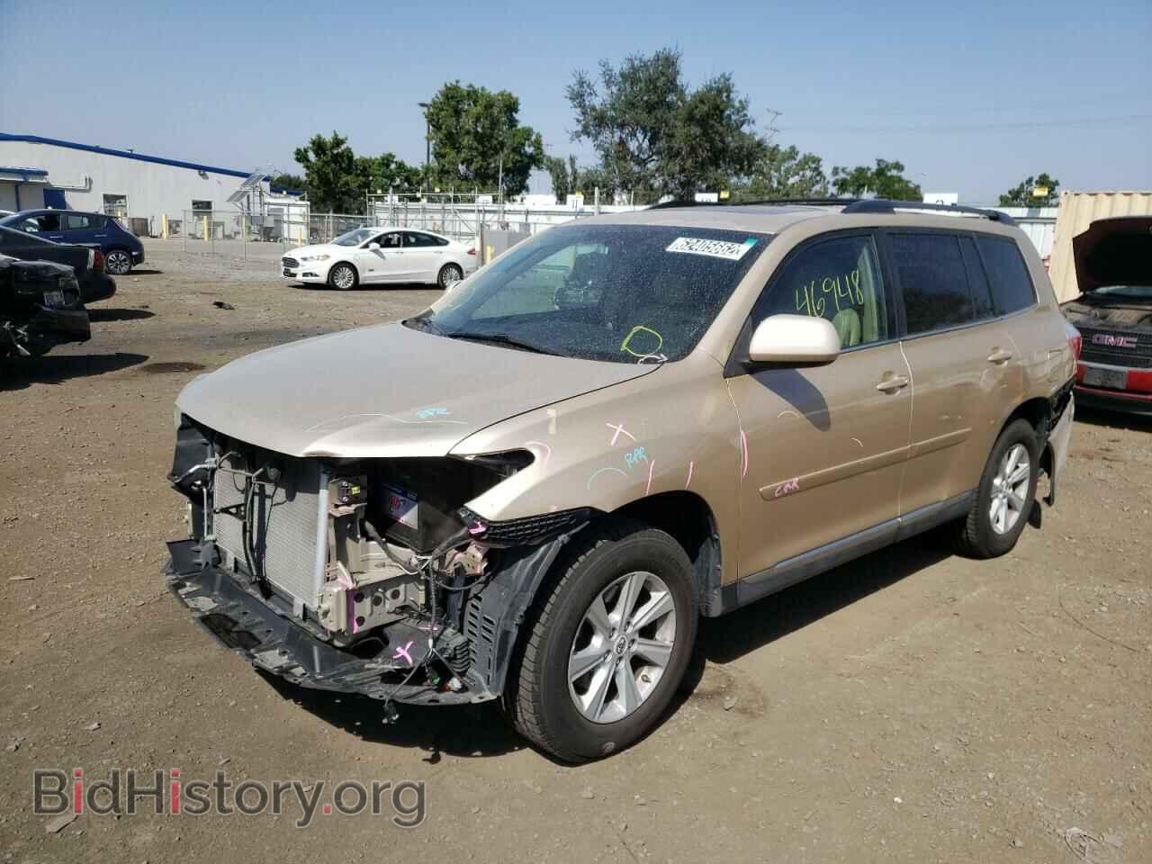 2012 TOYOTA HIGHLANDER - VIN: 5TDBK3EH8CS151267 - Фото 2