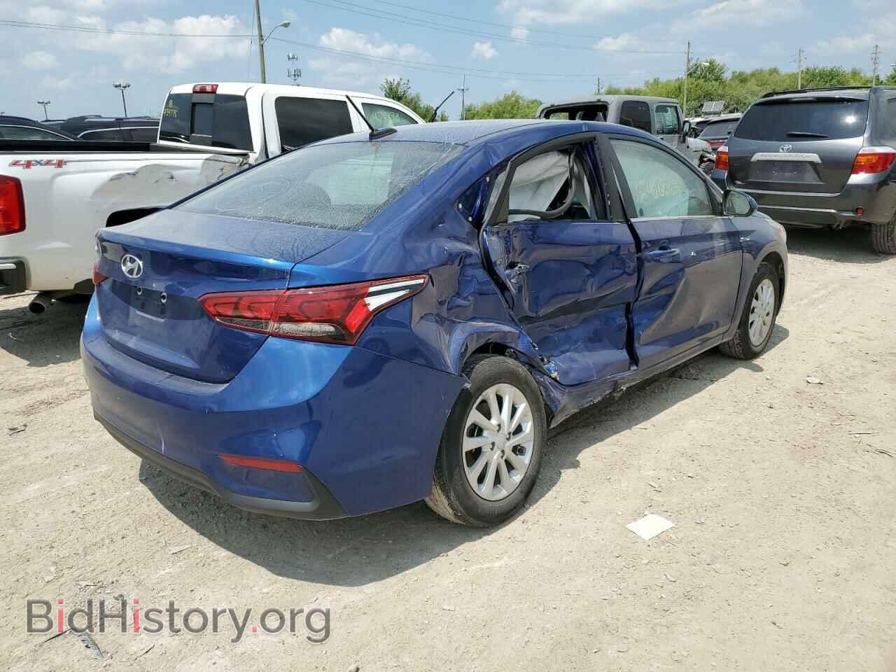 2021 HYUNDAI ACCENT - VIN: 3KPC24A6XME148476 - Фото 3