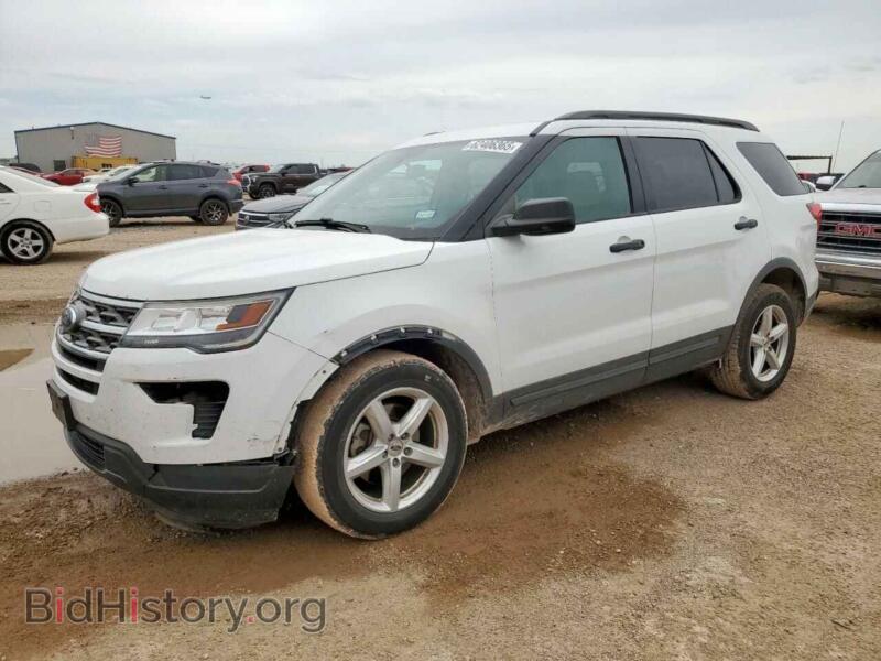 2018 Ford EXPLORER (VIN 1FM5K7B80JGB07839) — фото 1 из 13, Copart, повреждение: град