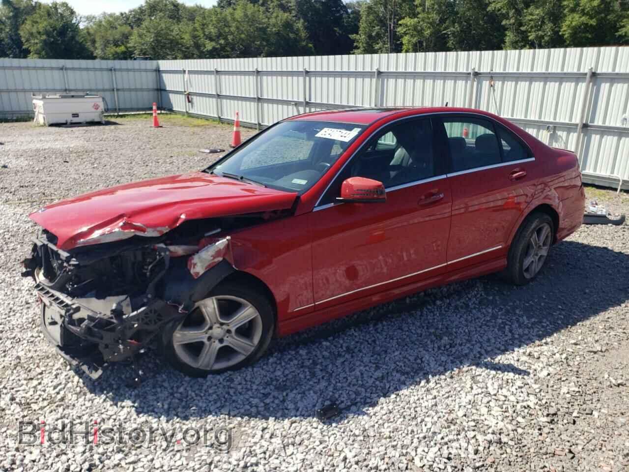 Photo WDDGF5EB3BA452712 - MERCEDES-BENZ C-CLASS 2011