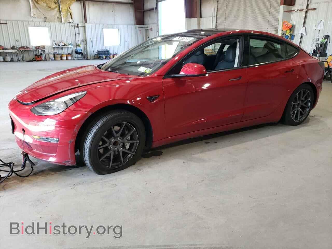 Фотография 5YJ3E1EA9NF370359 - TESLA MODEL 3 2022