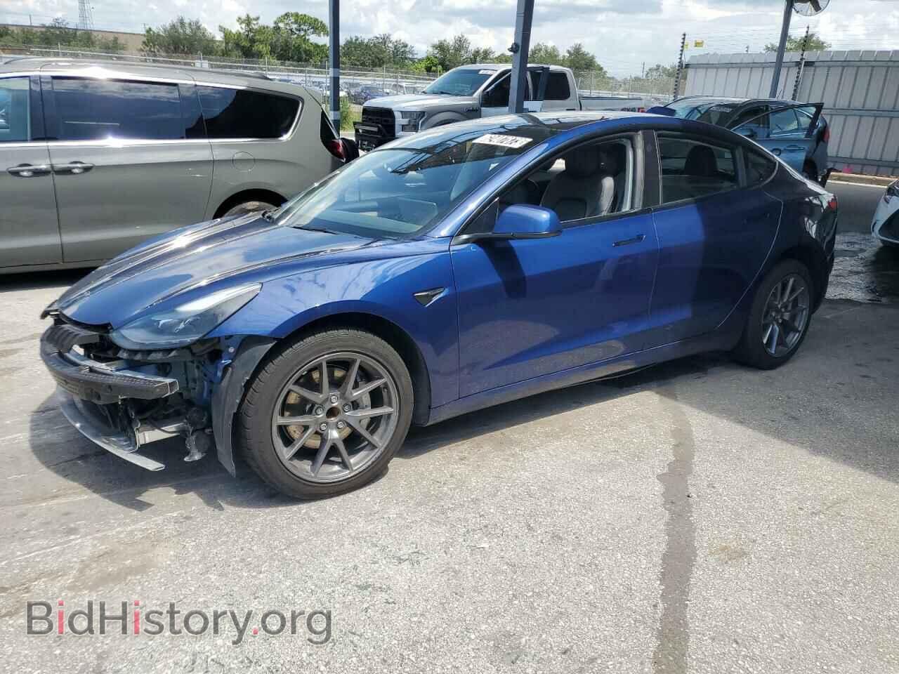 Photo 5YJ3E1EA2MF087672 - TESLA MODEL 3 2021