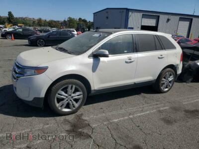 2013 Ford EDGE Limited, белый — VIN 2FMDK3KC6DBE07874, Copart