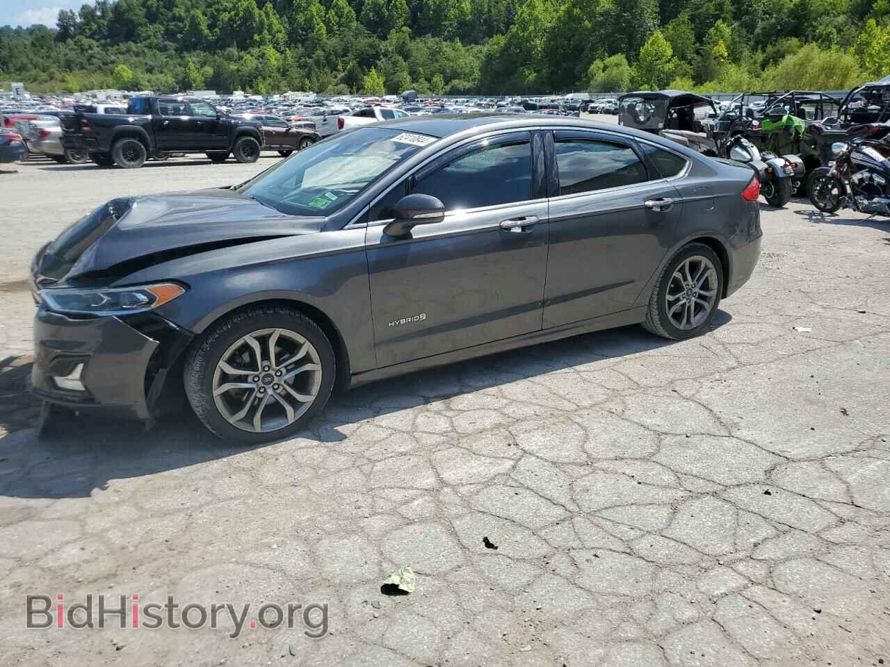 Фотография 3FA6P0RU8KR118947 - FORD FUSION 2019