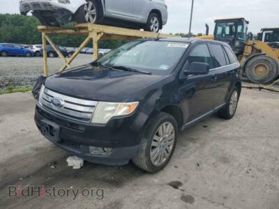 2008 Ford EDGE Limited, black — VIN 2FMDK49C78BA57558, Copart
