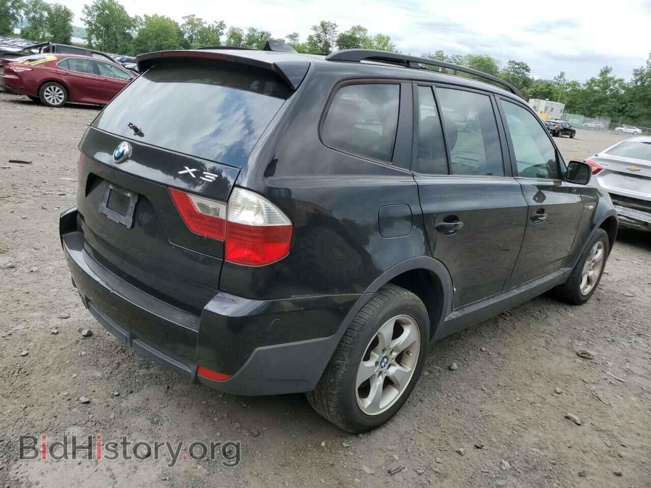 2007 BMW X3 - VIN: WBXPC93447WF20384 - Фото 3