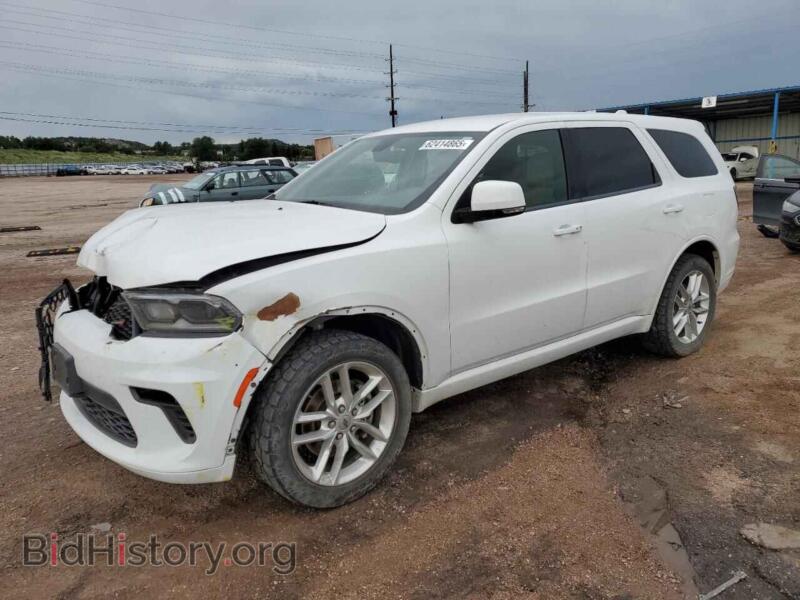 2021 Dodge DURANGO GT (VIN 1C4RDJDG2MC658769) — фото 1 из 13, Copart, повреждение: передняя часть