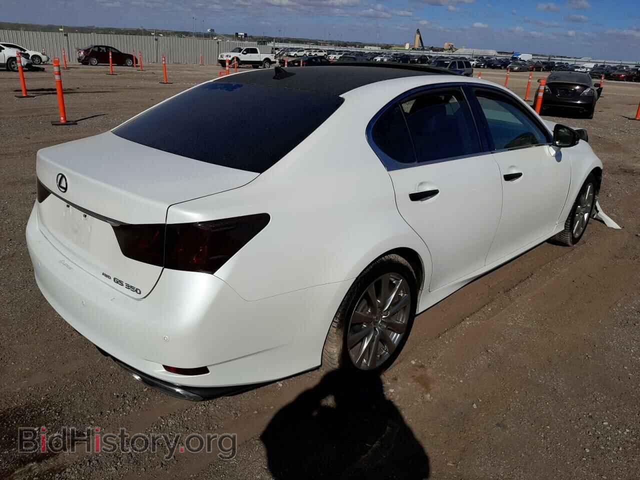 2013 LEXUS GS350 - VIN: JTHCE1BL4D5009075 - Фото 4