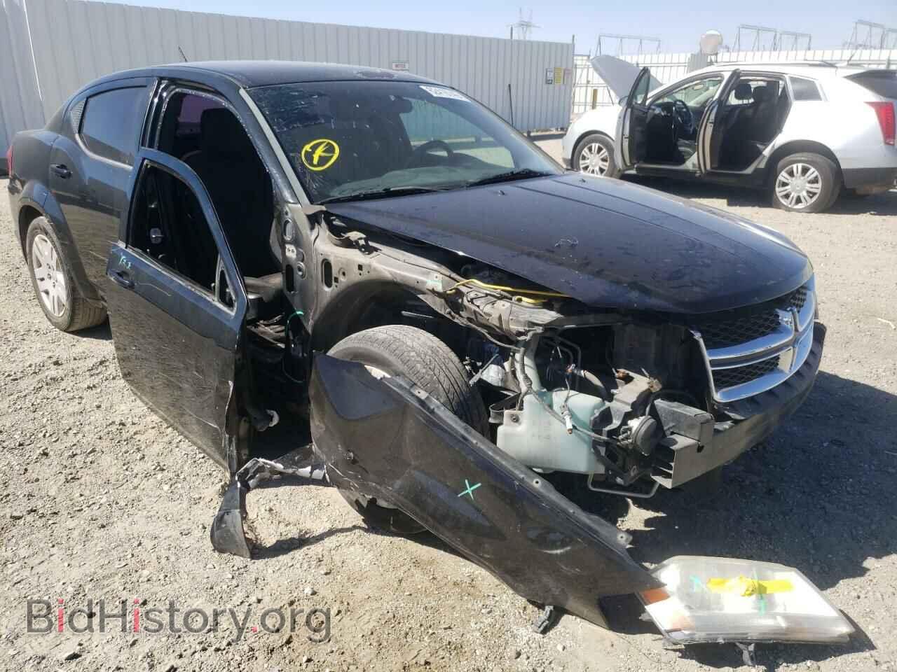 Photo 1C3CDZAB6EN126917 - DODGE AVENGER 2014