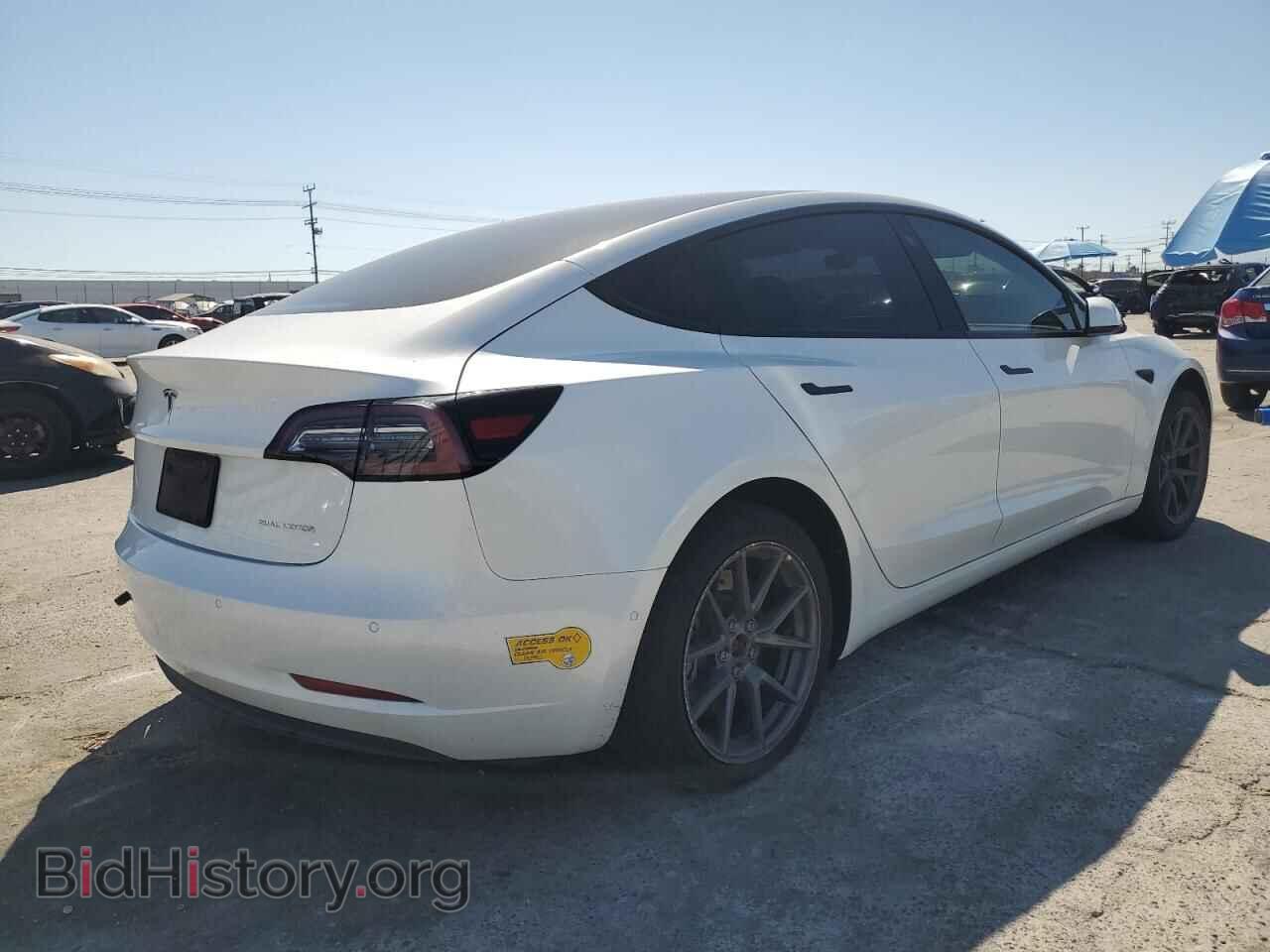 2022 TESLA MODEL 3 - VIN: 5YJ3E1EB4NF337469 - Фото 3