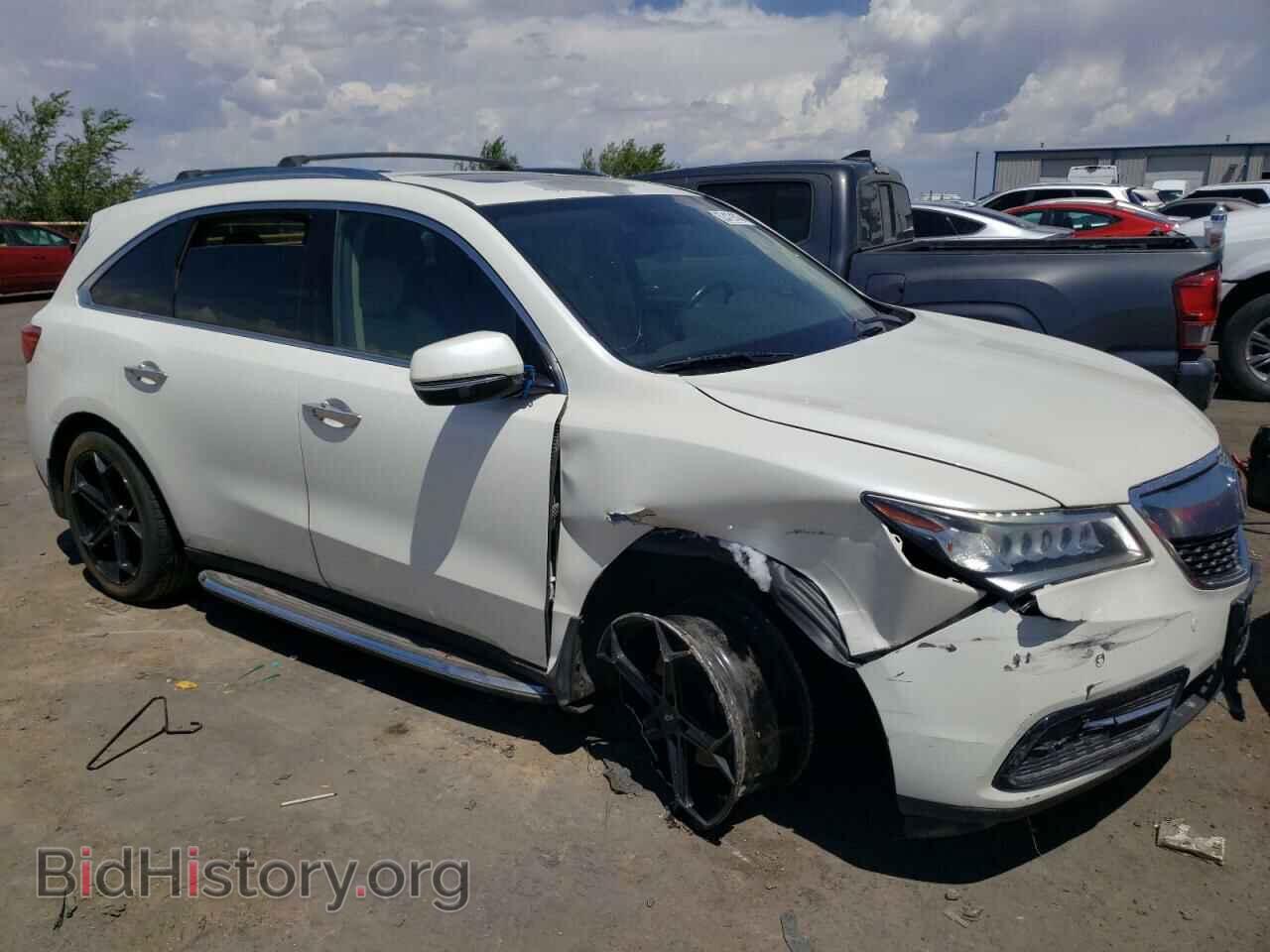 2014 ACURA MDX - VIN: 5FRYD4H81EB028423 - Фото 4