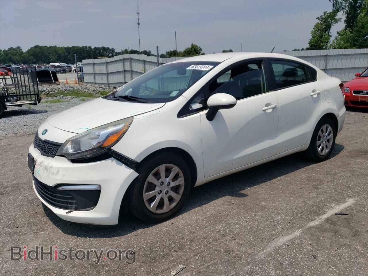 Фотография KNADM4A36G6652101 - KIA RIO 2016
