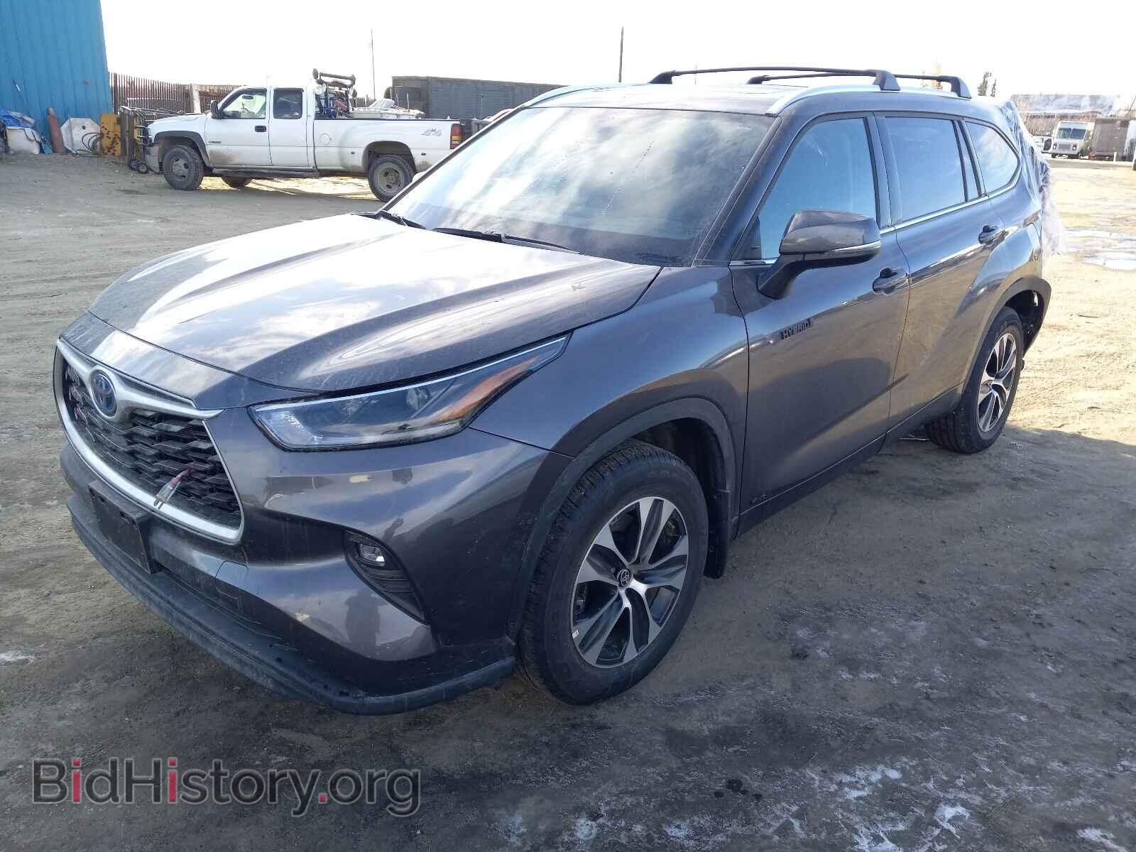 2021 TOYOTA HIGHLANDER - VIN: 5TDGBRCH7MS524277 - Фото 2