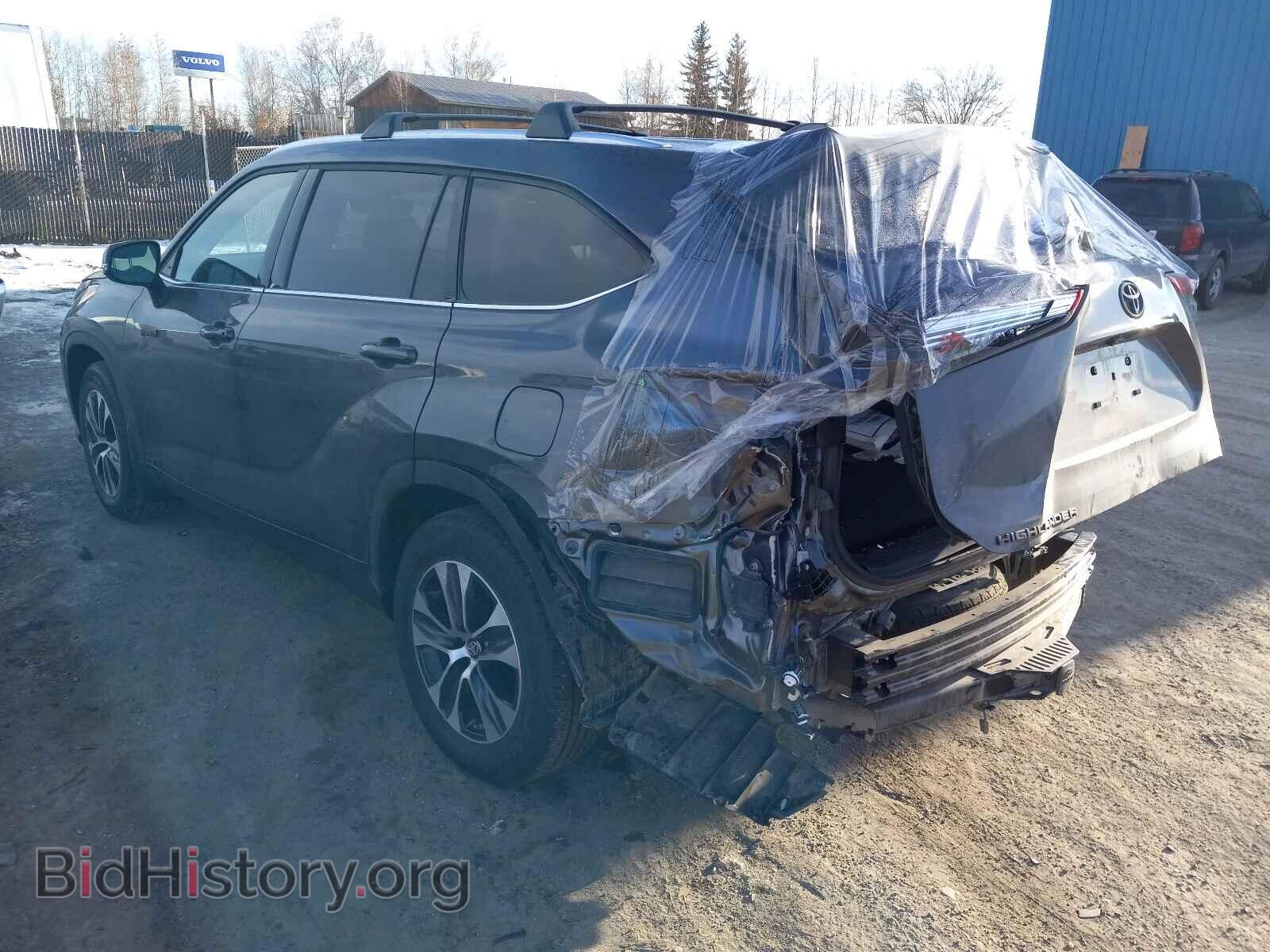 2021 TOYOTA HIGHLANDER - VIN: 5TDGBRCH7MS524277 - Фото 3