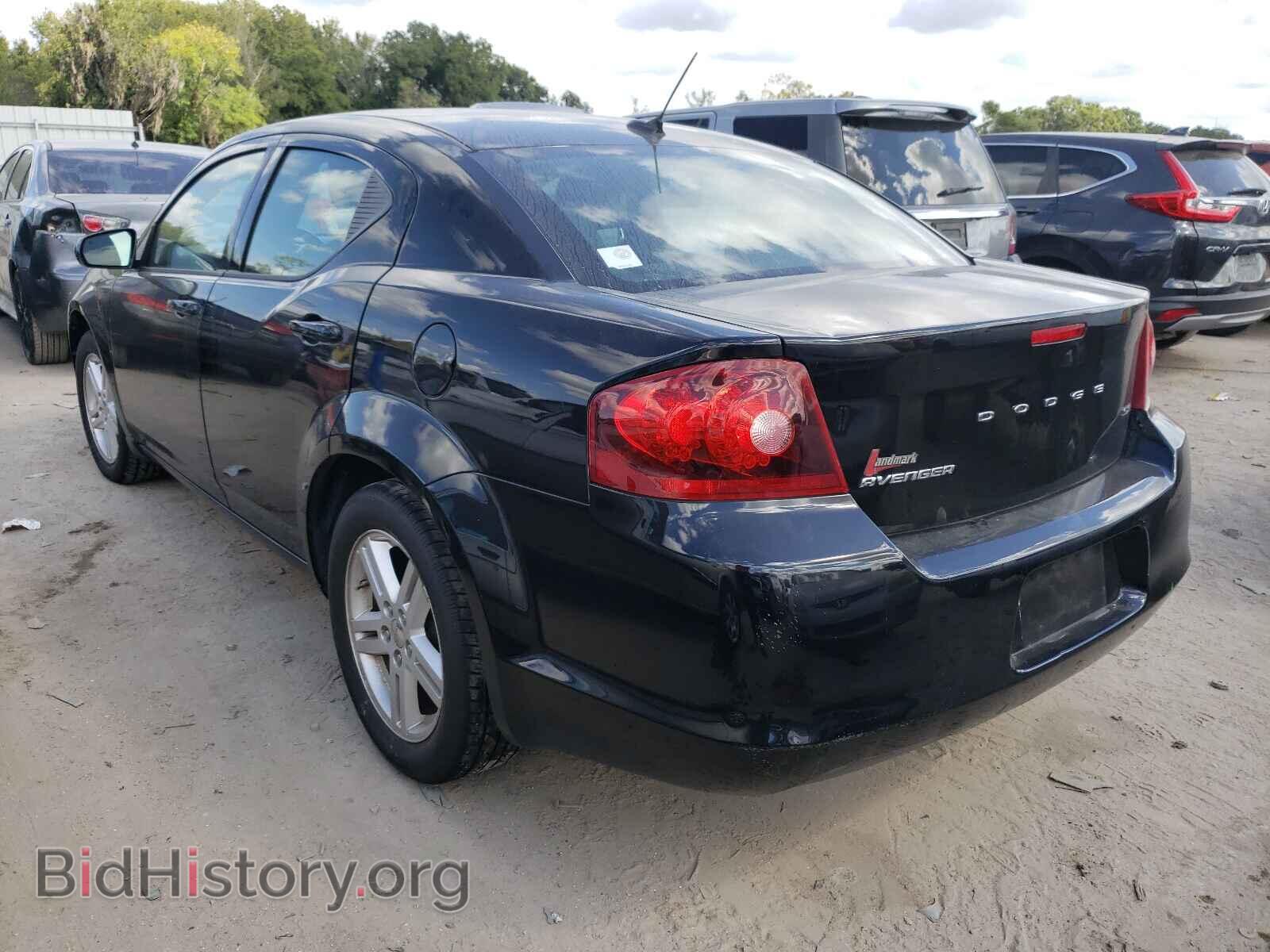 2013 DODGE AVENGER - VIN: 1C3CDZCB0DN502586 - Фото 3
