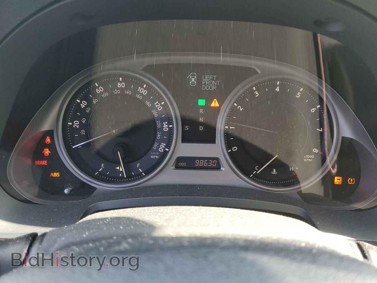 2008 LEXUS IS - VIN: JTHBK262X85082162 - Фото 9