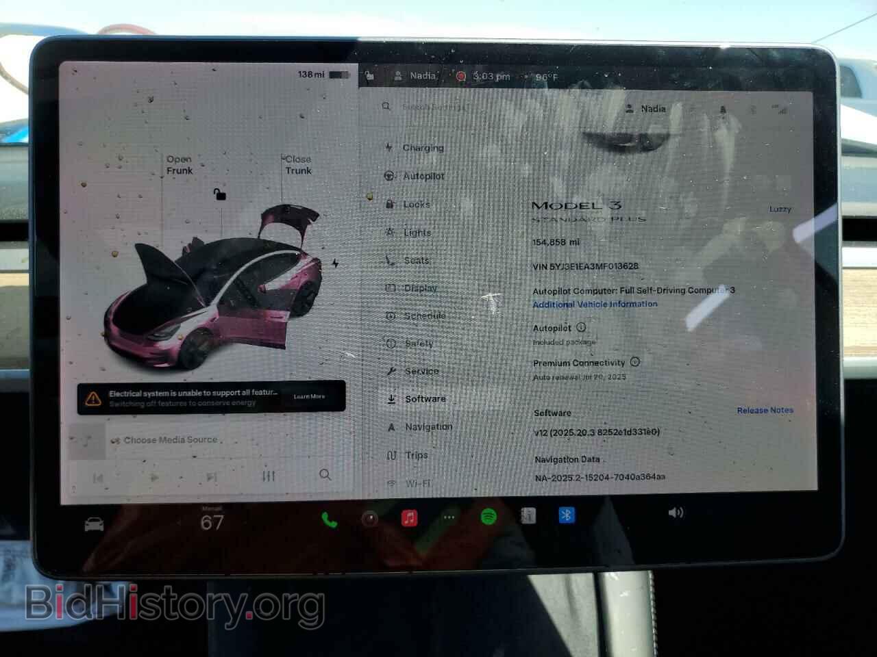 2021 TESLA MODEL 3 - VIN: 5YJ3E1EA3MF013628 - Photo 9