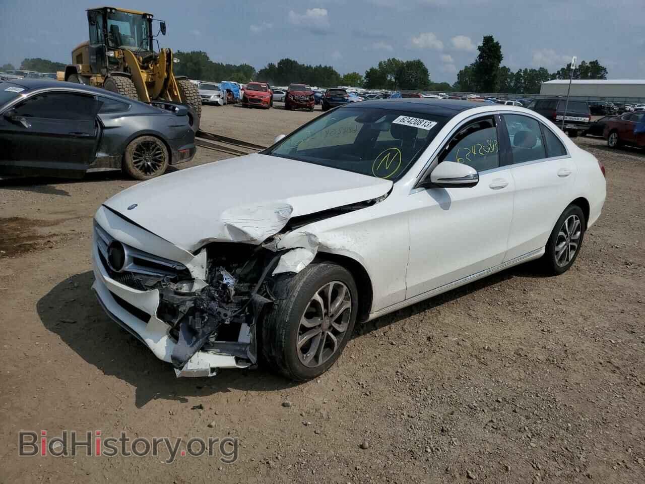 Фотография WDDWF4KB8GR148665 - MERCEDES-BENZ C-CLASS 2016
