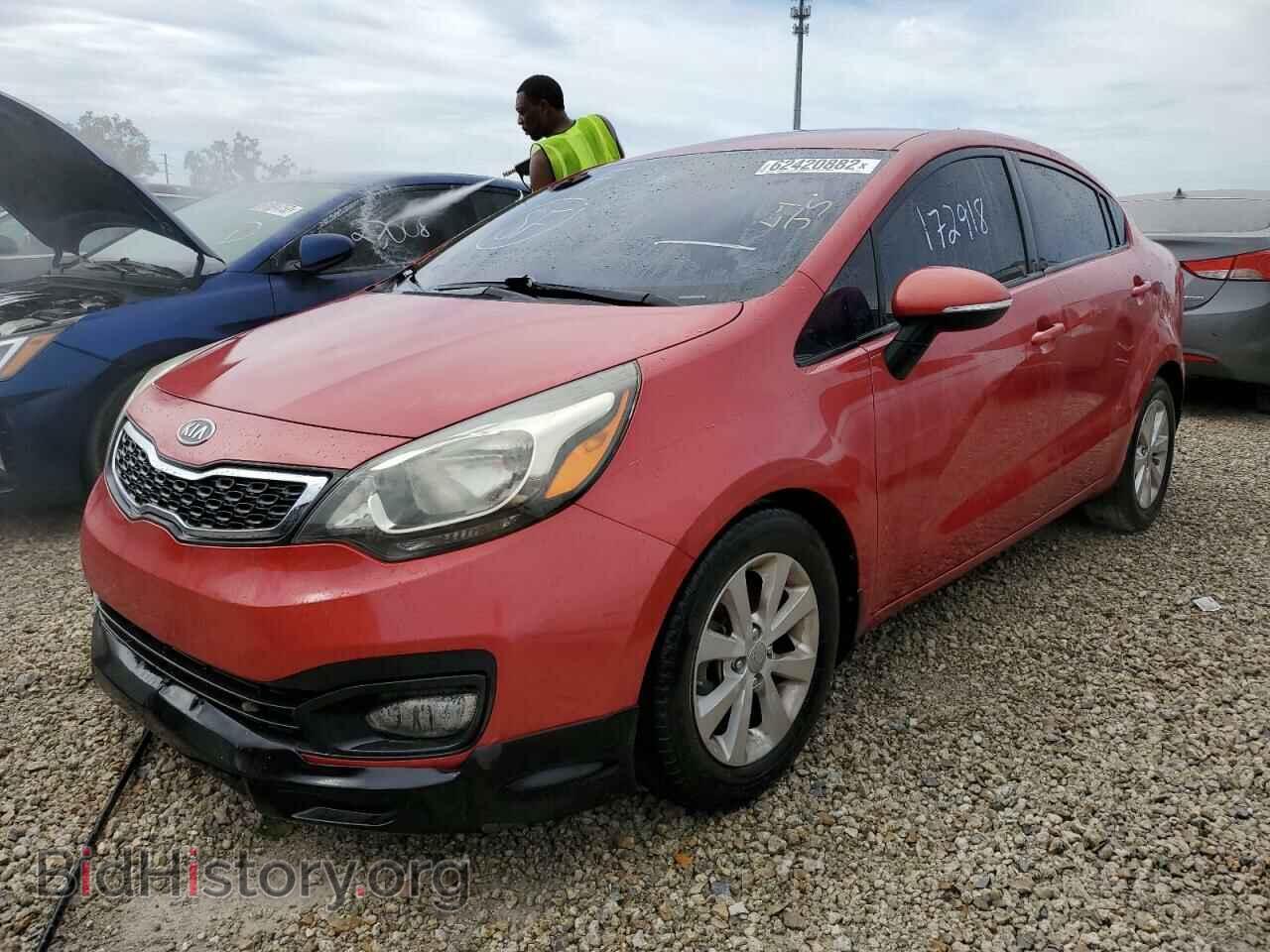 2012 KIA RIO - VIN: KNADN4A39C6051238 - Фото 2