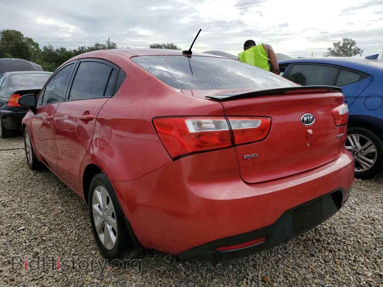 2012 KIA RIO - VIN: KNADN4A39C6051238 - Фото 3