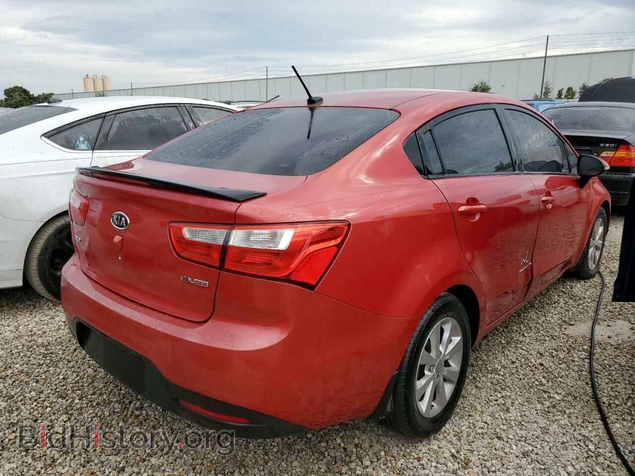2012 KIA RIO - VIN: KNADN4A39C6051238 - Фото 4
