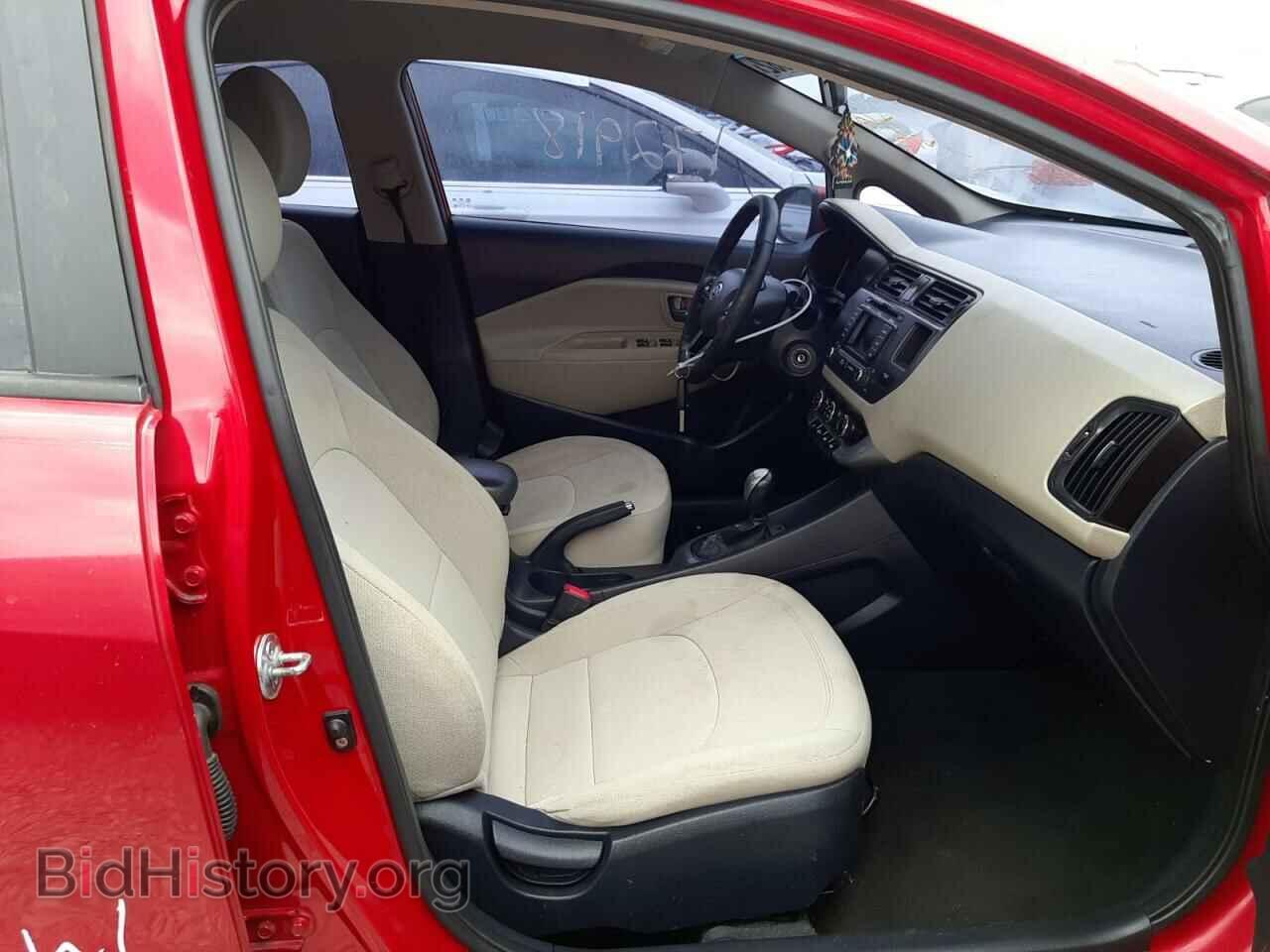 2012 KIA RIO - VIN: KNADN4A39C6051238 - Фото 5
