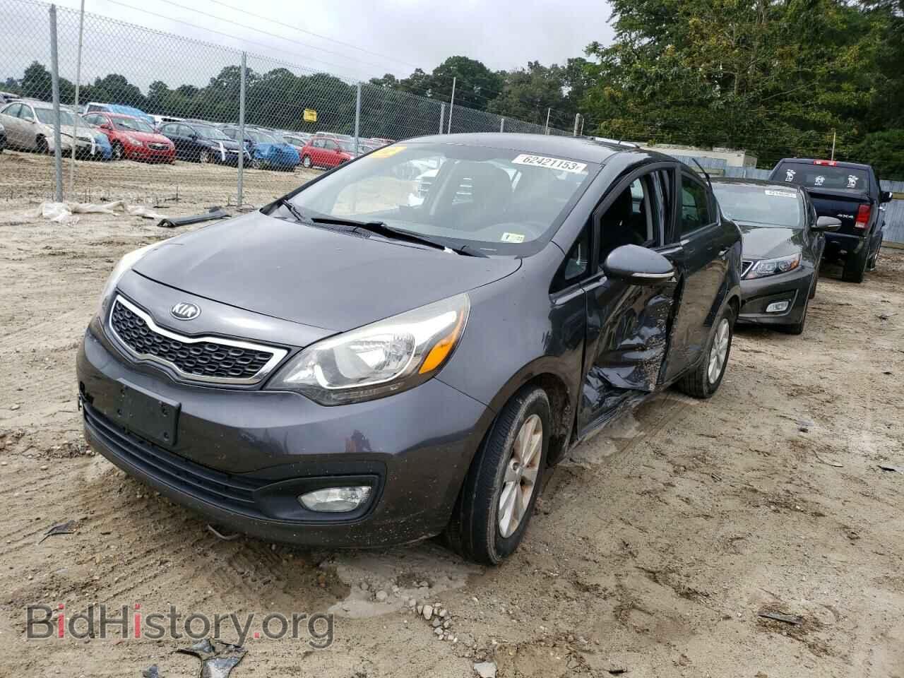 Фотография KNADN4A3XD6177061 - KIA RIO 2013
