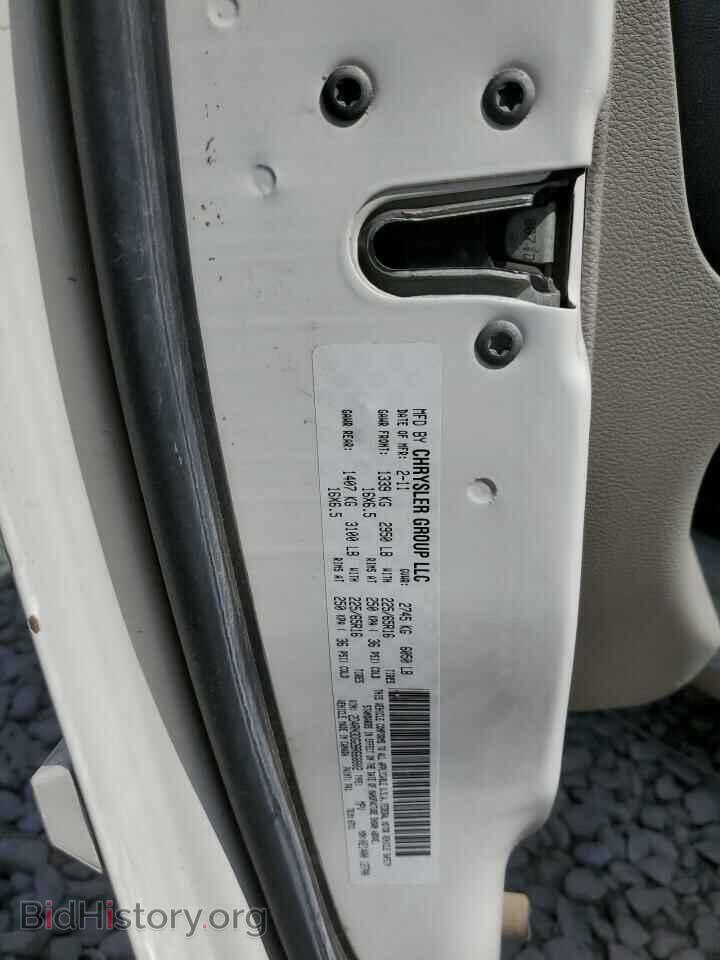 2011 DODGE CARAVAN - VIN: 2D4RN3DG2BR668802 - Фото 13
