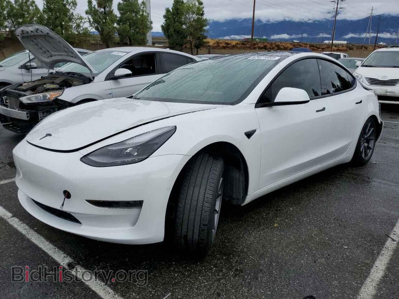 Photo 5YJ3E1EA7MF063576 - TESLA MODEL 3 2021