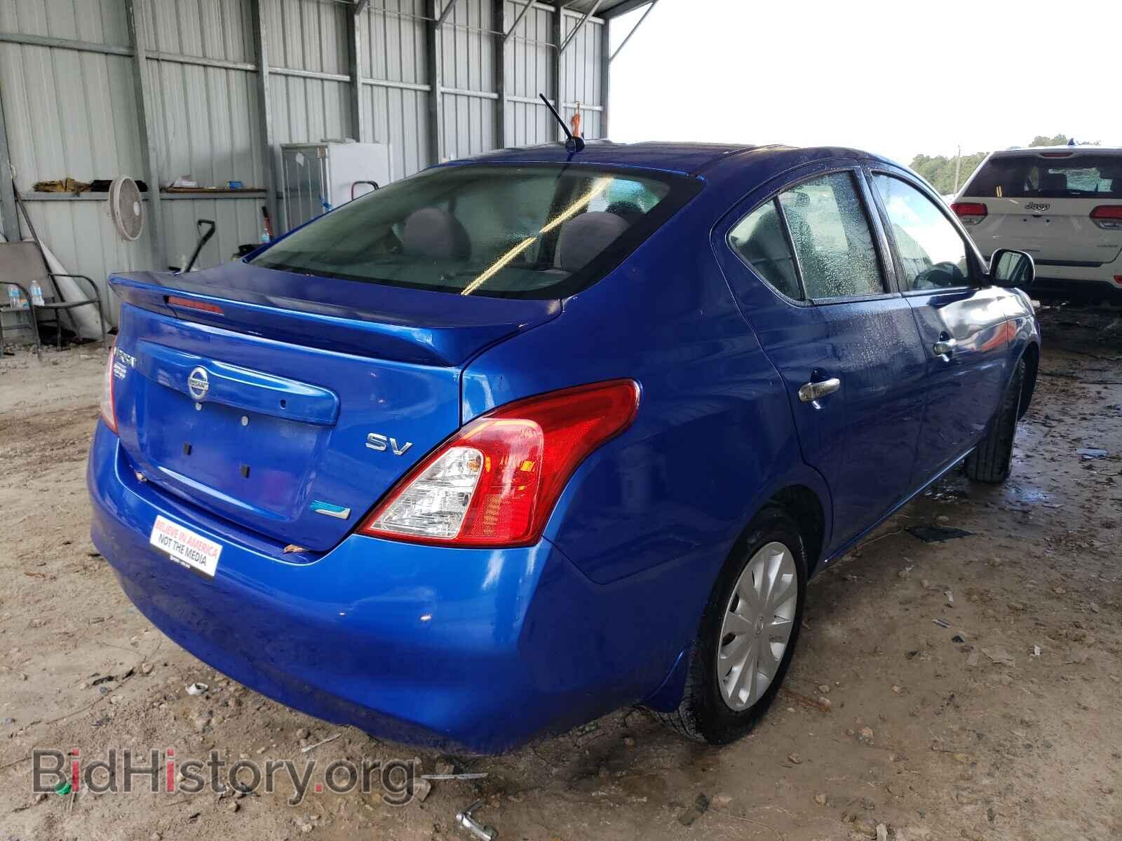 2014 NISSAN VERSA - VIN: 3N1CN7AP0EL840201 - Фото 4