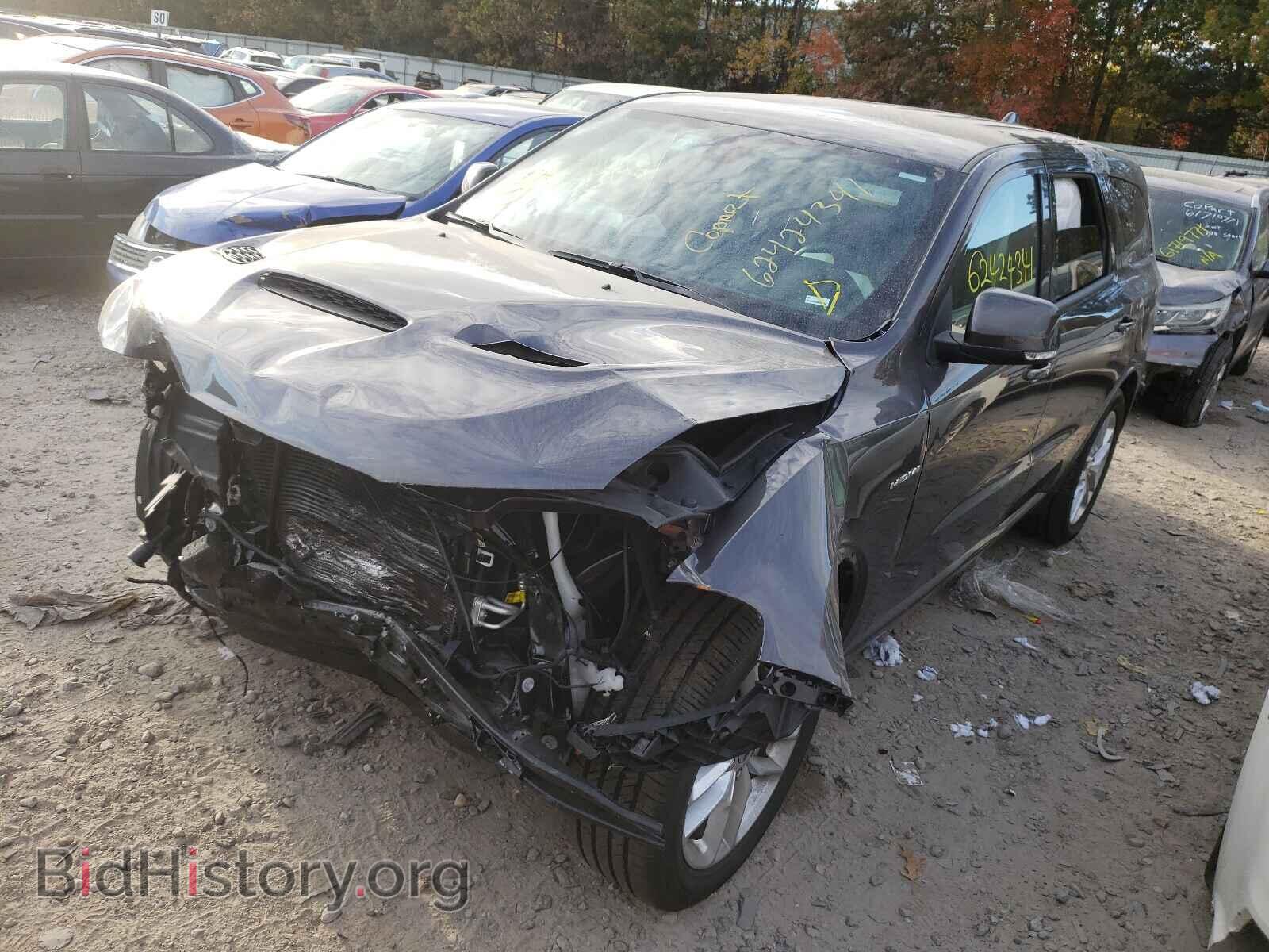 2021 DODGE DURANGO - VIN: 1C4SDJCT7MC762514 - Фото 2