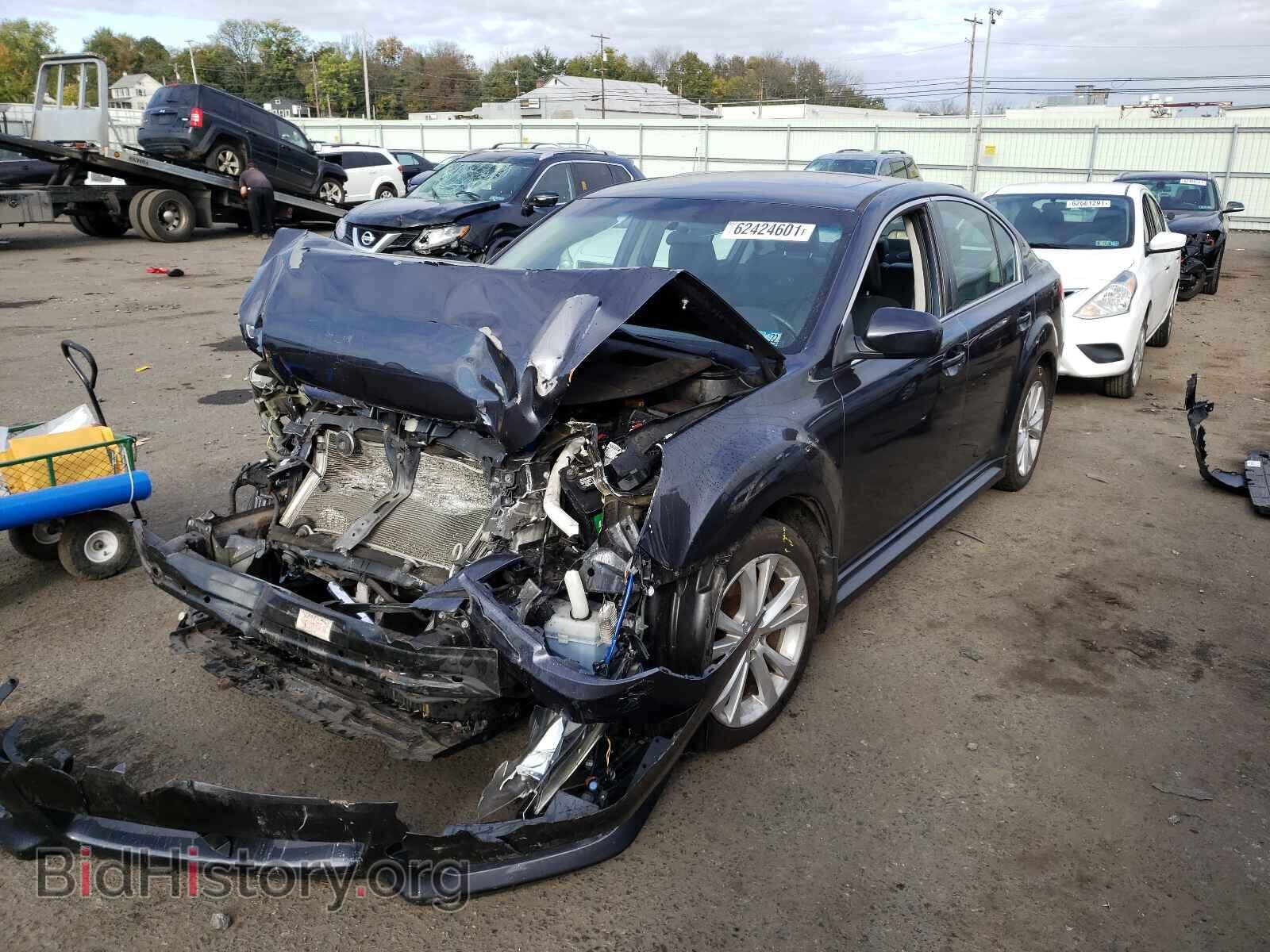 2013 SUBARU LEGACY - VIN: 4S3BMBK69D3011898 - Фото 2
