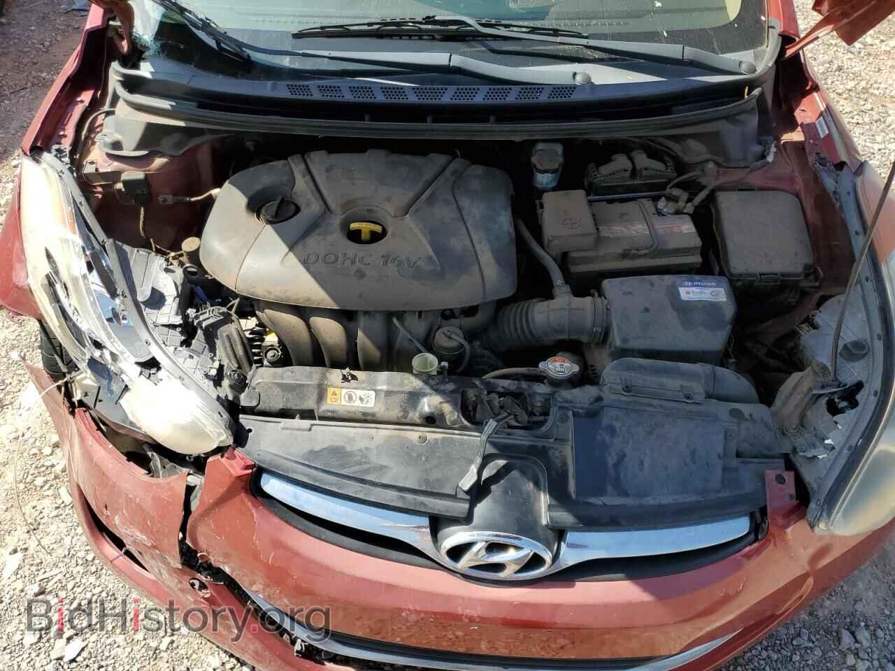 2012 HYUNDAI ELANTRA - VIN: KMHDH4AE4CU249096 - Фото 11