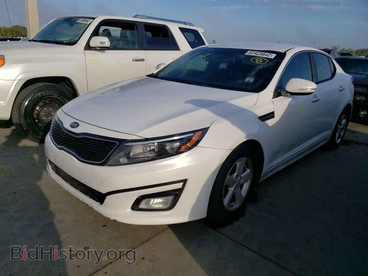 2015 KIA OPTIMA - VIN: KNAGM4A78F5645025 - Фото 2