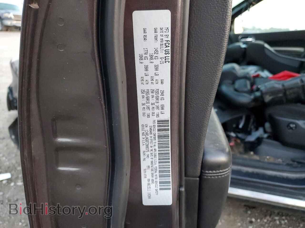 2015 DODGE DURANGO - VIN: 1C4RDJAG6FC908375 - Фото 13