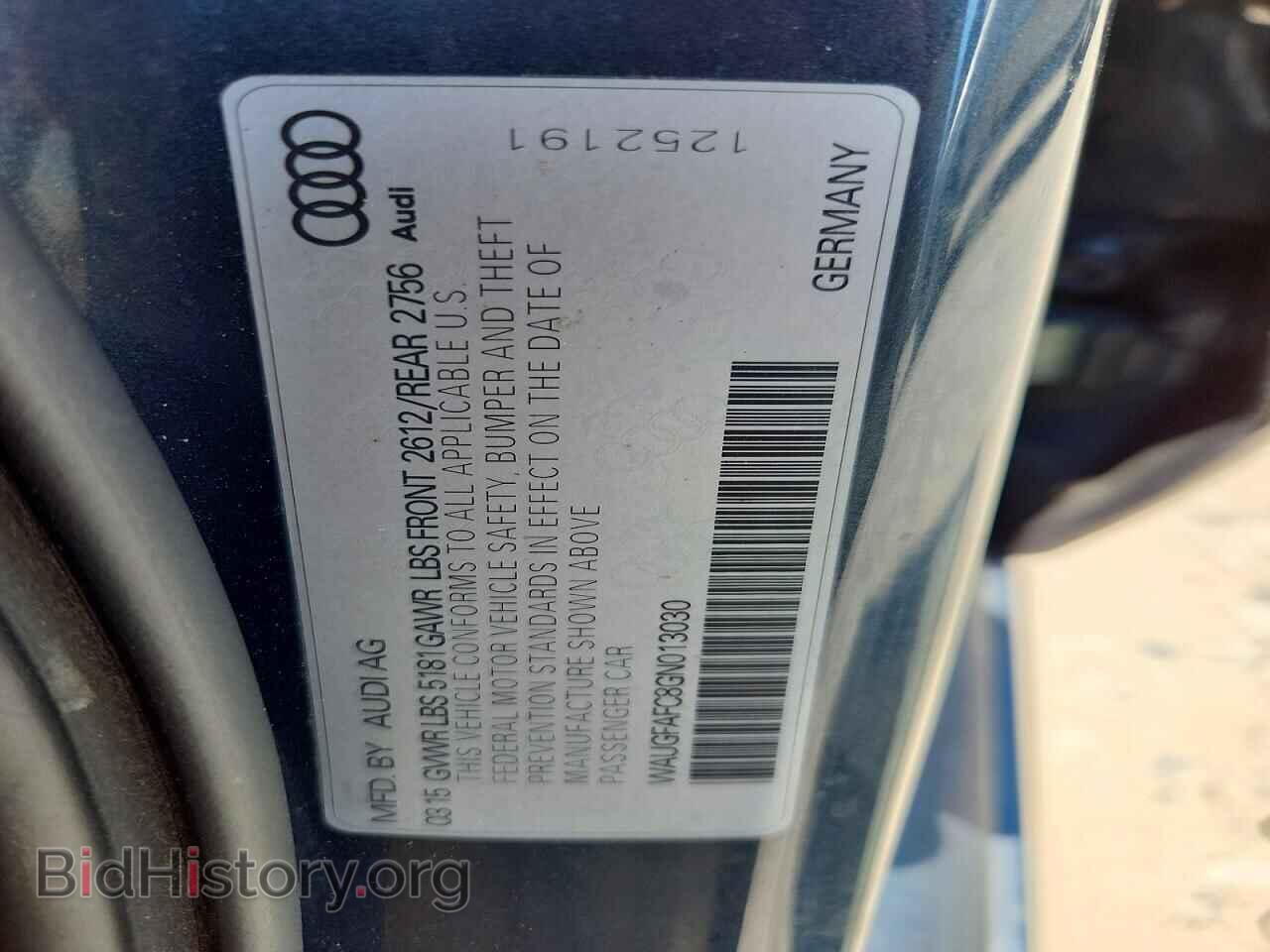 2016 AUDI A6 - VIN: WAUGFAFC8GN013030 - Photo 12