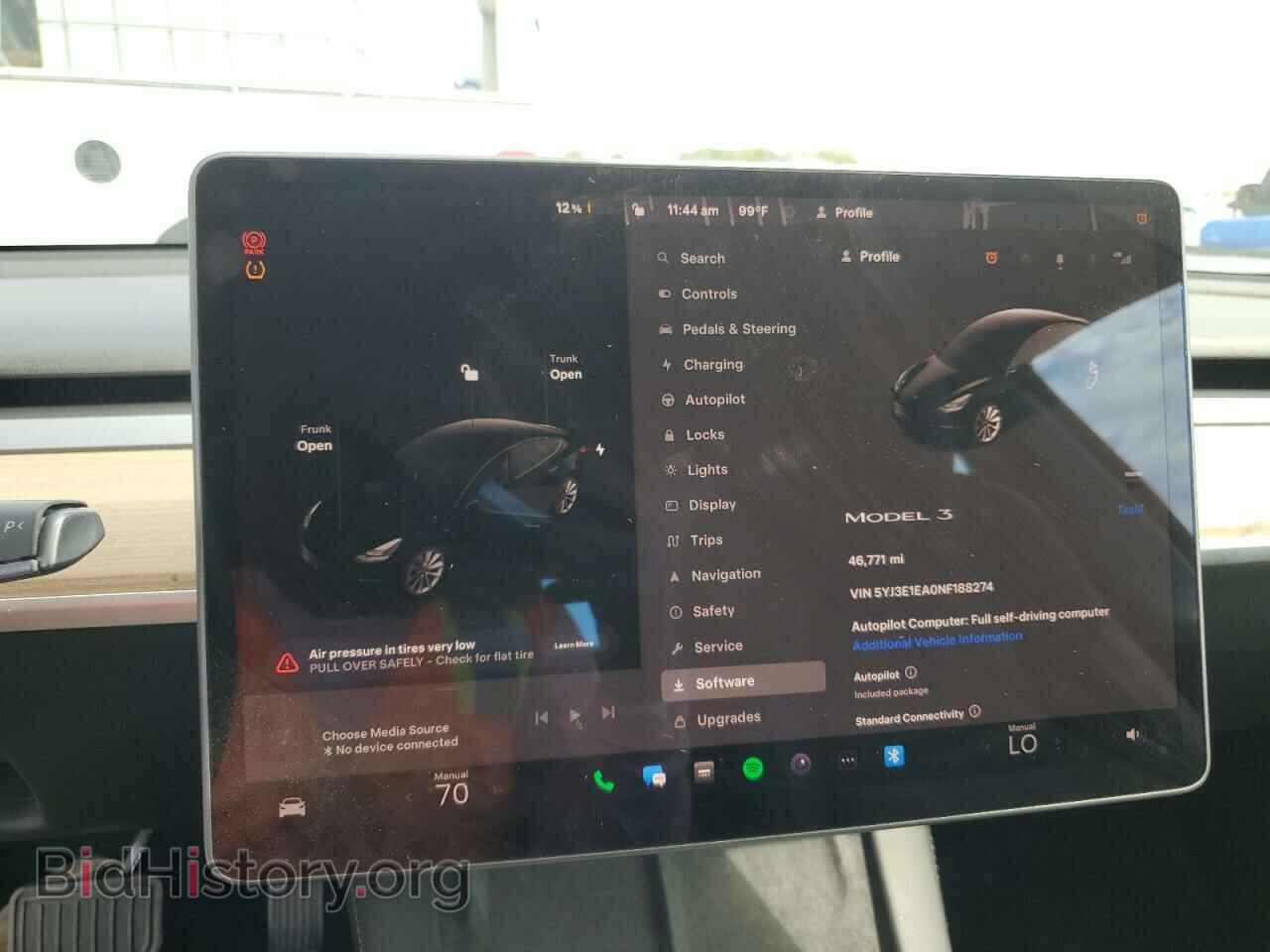 2022 TESLA MODEL 3 - VIN: 5YJ3E1EA0NF188274 - Photo 9
