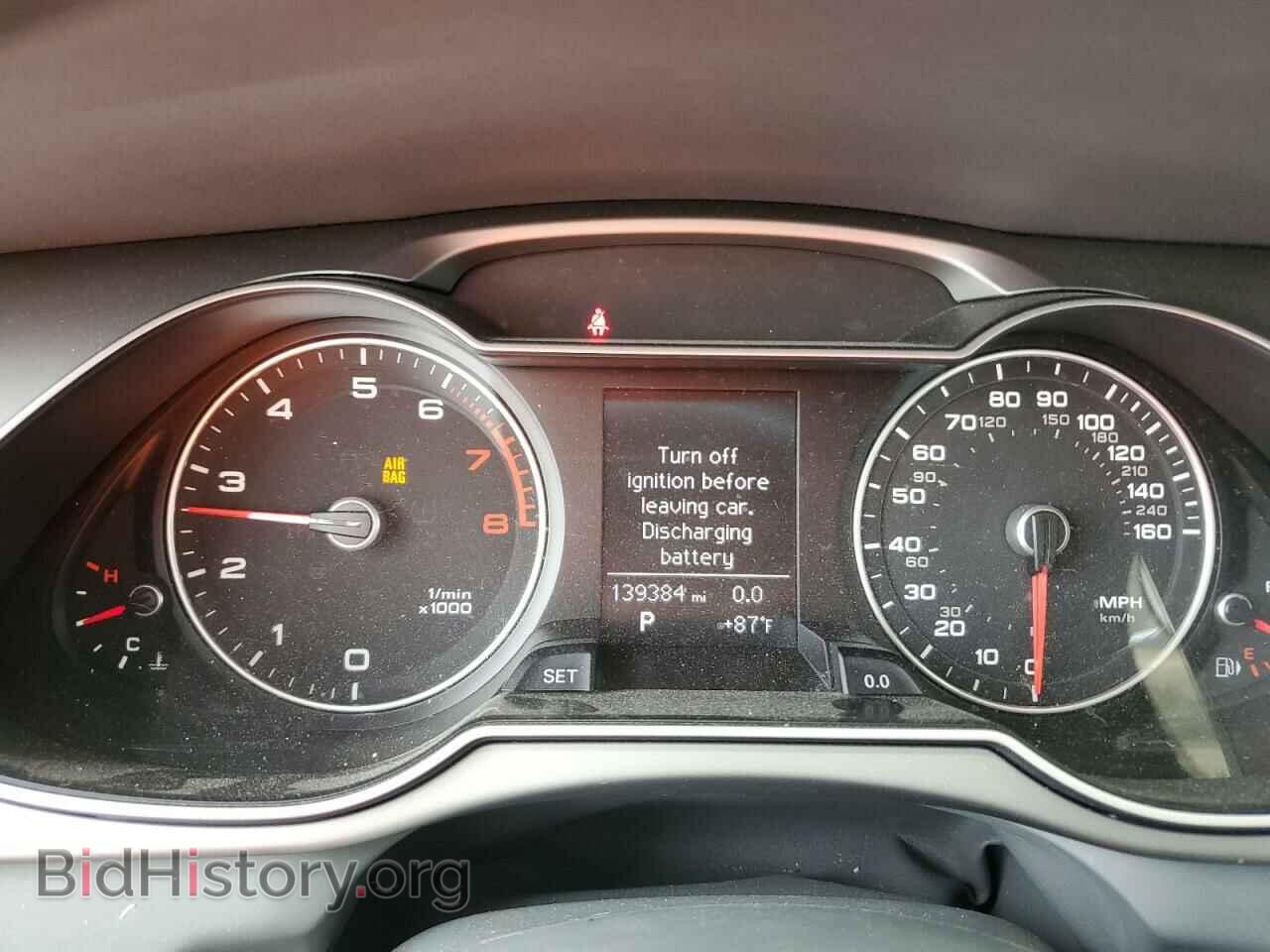 2013 AUDI A4 - VIN: WAUAFAFL0DA151489 - Фото 9