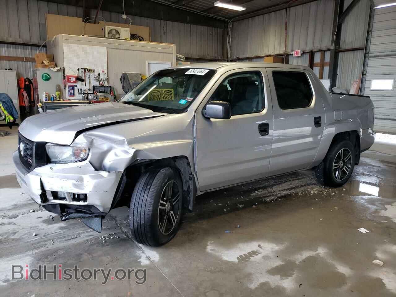 Photo 5FPYK1F75CB454524 - HONDA RIDGELINE 2012