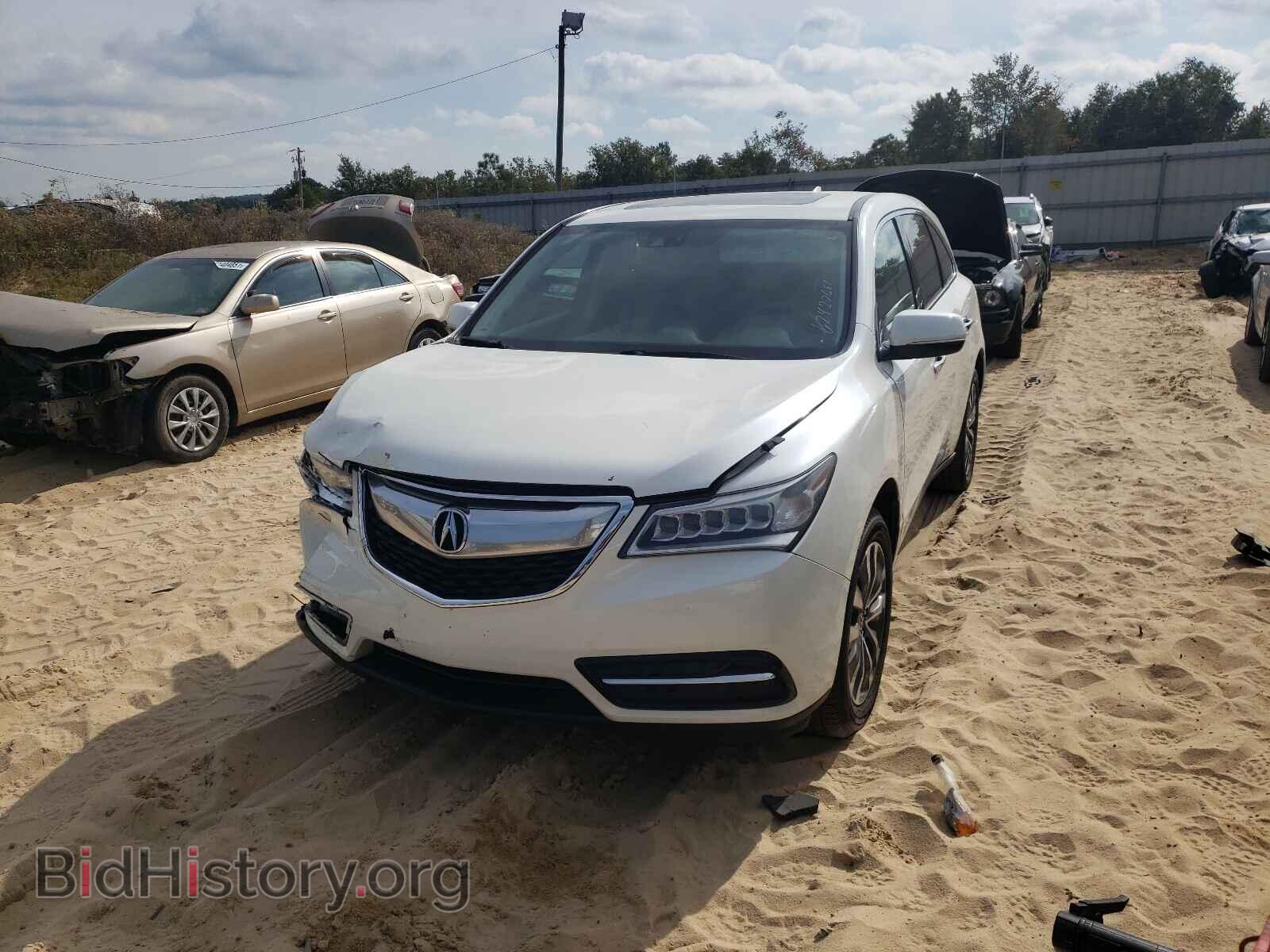 2015 ACURA MDX - VIN: 5FRYD3H46FB013232 - Фото 2