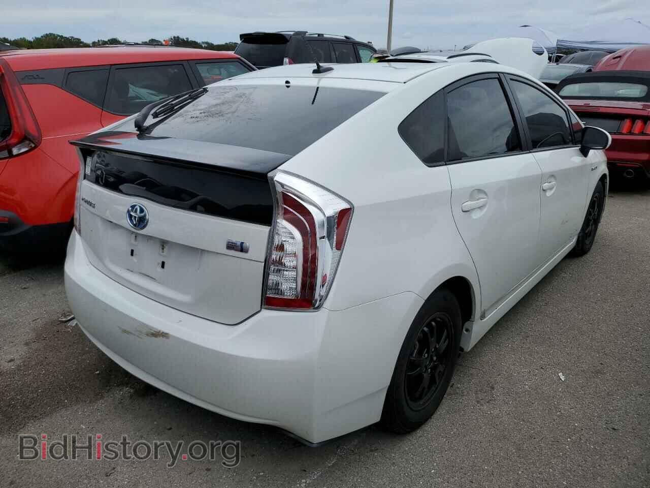 2014 TOYOTA PRIUS - VIN: JTDKN3DU4E0361330 - Фото 4