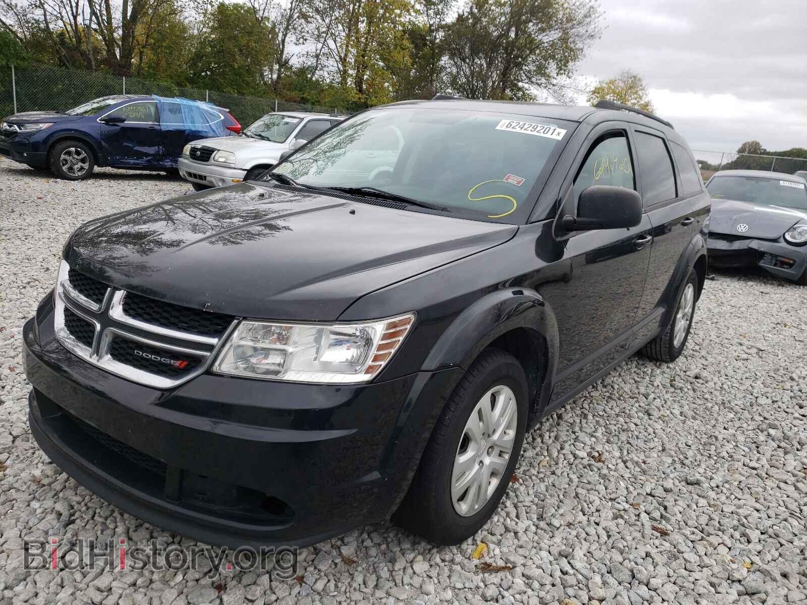 2016 DODGE JOURNEY - VIN: 3C4PDCAB2GT128371 - Фото 2