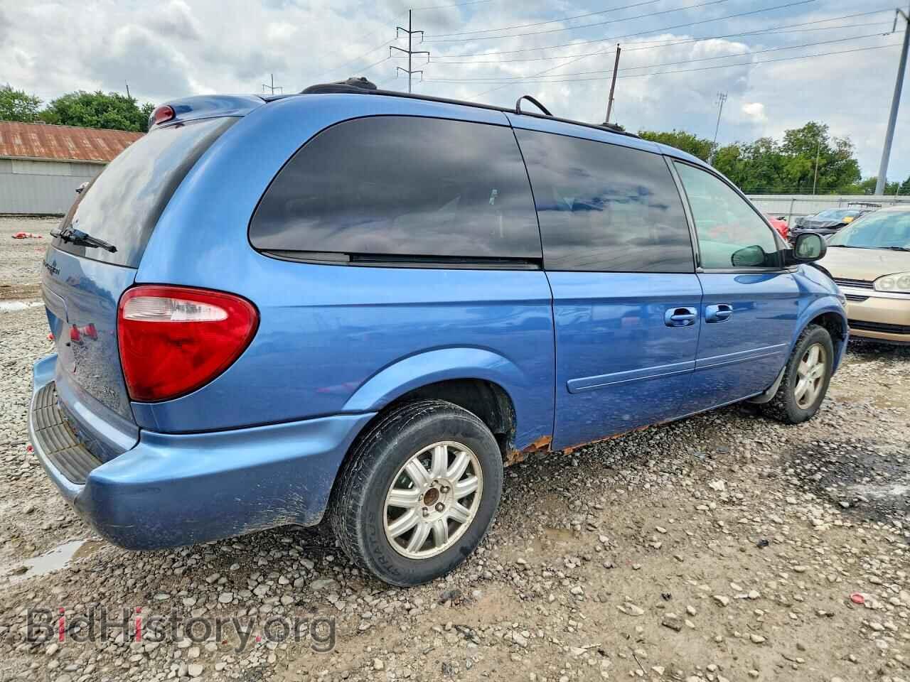 2007 DODGE CARAVAN - VIN: 2D4GP44L67R292827 - Фото 3